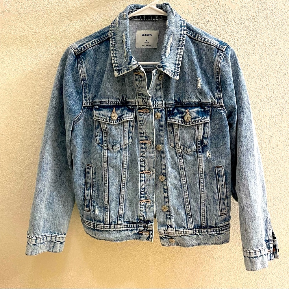 Old Navy petite jean jacket